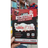 8. Sınıf 1. Dönem 4’Lü Tüm Dersler Deneme Sınavı