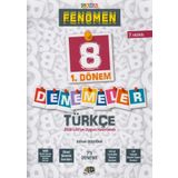 8.sınıf 1.dönem Fenomen Türkçe Denemesi - Günay Yayınları