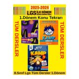 8.Sınıf 1.Dönem Tüm Dersler Kamp+Mozaik 8.Snf 1.Dönem Kamp+Ünlüler 8 Snf Jett Kamp İlk 10 Gün Kamp