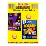 8.Sınıf 1.Dönem Tüm Dersler Tekrar Kamp+Ünlüler Karması 1.Dönem Jett Kamp İlk 10 Gün Tekrar+Kalem