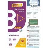8. Sınıf 2022 Fen Bilimleri Çek Kopar Testler - Pergel Yayınları