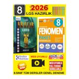 8.Sınıf 2026 Lgs 9'Lu Deneme+Fenomen 8.Sınıf 10 Deneme Seti-Tablet Kalem