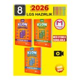 8.Sınıf 2026 Lgs Klon Deneme Seti 780 Soru Matematik-Fen-Türkçe + Tablet Kalemi Birlikte Gönderilir