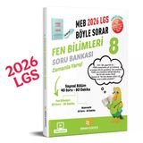 8. Sınıf 2026 Lgs Meb Böyle Sorar FEN BİLİMLERİ Soru Bankası Video Çözümlü - sinan kuzucu