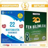 8. Sınıf 22li Matematik Deneme Sınavı - Paraf Yayınları
