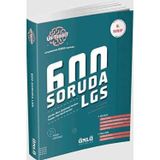 8.SINIF 600 SORUDA LGS SORU BANKASI - ÜNLÜ YAYINLARI
