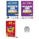 8.Sınıf All Star Matematik Fen Bilimleri Ve Türkçe Soru Bankası