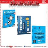 8.sınıf Arı Günay Ve Ankara Yayınları Matematik Soru Bankası Seti 3 Kitap
