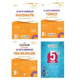8. Sınıf Classmate 36 Hafta Türkçe- Matematik - Fen Bilimleri Denemeleri Ve 5'Li Deneme