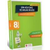 8. Sınıf Din Kültürü ve Ahlak Bilgisi Konu Özetli Soru Bankası Sonuç Yayınları