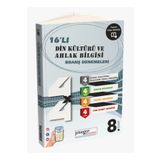 8.sınıf Din Kültürü Ve Ahlak Bilgisi Pisagor 16'lı Branş Denemeleri -Zeka Küpü Yayınları