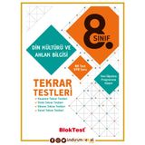 8.Sınıf Din Kültürü ve Ahlak Bilgisi Tekrar Testleri - Bloktest Yay