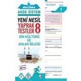 8.Sınıf Din Kültürü ve Ahlak Bilgisi Yeni Nesil Yaprak Testler