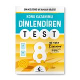 8. Sınıf Dinlendiren Test Eker Test Yayınları