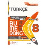 8.Sınıf Etkinlikli Türkçe Bumerang Etkinlikli Kitap