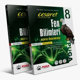 8. Sınıf Fen Bilimleri 2'li Soru Bankası Seti - Puga Yayınları