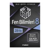 8. Sınıf Fen Bilimleri 3 Boyut Yeni Nesil Sorularla-Tudem Yayınları