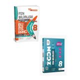 8. Sınıf Fen Bilimleri Etkinlikli Defter + Zoom Soru Bankası