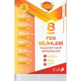 8. Sınıf Fen Bilimleri Fark Var Kazanım Takip Denemeleri - Koray Varol Akademi Yayınları