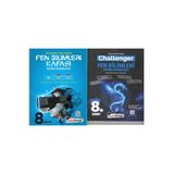 8. Sınıf Fen Bilimleri Kafası ve Challenger Fen Bilimleri Soru Bankası 2 Kitap