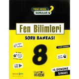 8. Sınıf Fen Bilimleri Soru Bankası-Üçgen Akademi Yayınları