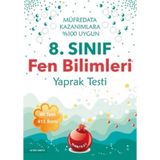 8. Sınıf Fen Bilimleri Yaprak Test - Blok Test Komisyon
