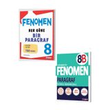 8.Sınıf Fenomen Her Güne Bir Paragraf Soru Bankası + 8.Sınıf Fenomen 8B Paragraf Soru - 2 Kitap Set