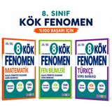 8. Sınıf Fenomen Kök Matematik Kök Fen Bilimleri Soru Bankası - Renkli