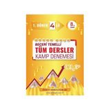 8. Sınıf Gold Tüm Dersler 1. Dönem 4'Lü Kamp DenemesiOkyanus Yayınları