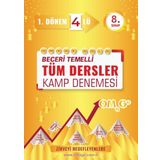8. Sınıf Gold Tüm Dersler 1. Dönem Dörtlü Kamp Denemesi Omage Yayınları