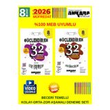 8.Sınıf Güçlendiren 2Li Deneme Seti Yeni Müfredat Beceri Temelli (Fen-İnk Tarihi)