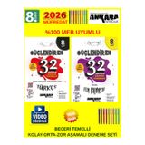 8.Sınıf Güçlendiren 2Li Deneme Seti Yeni Müfredat Beceri Temelli (Matematik-Fen)