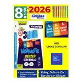 8.Sınıf Güçlendiren 3 Adımda Benzer Matematik Soru Bankası+Android Kalem