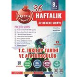 8. Sınıf Haftalık T.c. İnkılap Tarihi Ve Atatürkçülük Denemeleri Omega Nartest Yayınları