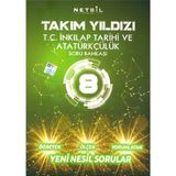 8.Sınıf İnkilap Tarihi Takım Yıldızı Soru Bankası Netbil Yayınları