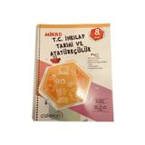 8. Sınıf İnkılap Tarihi ve Atatürkçülük Mikro Defter - Çalışkan Yayınları