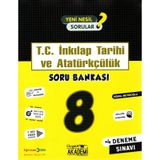 8. Sınıf İnkılap Tarihi ve Atatürkçülük Soru Bankası-Üçgen Akademi Yayınları
