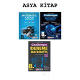 8.Sınıf Kafa Dengi Yayınları Matematik Kafası + Challenger Matematik+ Challenger Matematik Deneme Se