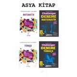 8.sınıf Karekök Matematik + Türkçe Soru Bankası+ Kafa Dengi Challenger Matematik+Türkçe Deneme