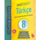 8. Sınıf LGS 1. Dönem Türkçe Beceri Temelli Yeni Nesil Soru Bankası Platin Serisi-Basamak Yayınları