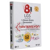 8. Sınıf LGS 1. Dönem Türkçe Matematik Fen Bilimleri Video Çözümlü Branş Denemeleri-Rasyonel Yayınları