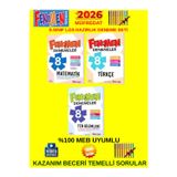8.Sınıf Lgs 2026 Hazırlık İnkılap İngilizce Din 3 Kitap Kazanım Beceri Temelli Deneme Seti+Kalem