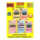 8. Sınıf Lgs 2026 Hazırlık Seti Ders Arkadaşım Tüm Dersler 5 Kitap 75 Deneme Soru Bankası+Kalem