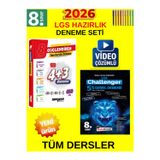 8. Sınıf Lgs 2026 Seti Kafadengi Challenger 5-Ankara Güçlen. 4+3 6Lı Genel Deneme Lgs Kazandıran+Kalem