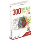 8. Sınıf Lgs 300 Yeni Nesil Sayısal Soru Bankası-KVA Yayınları