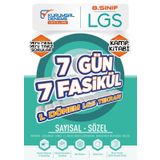 8. Sınıf LGS 7 Gün 7 Fasikül Yarıyıl Genel Tekrar Kamp Kitabı Kurumsal Deneme Yayınları