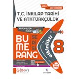 8. Sınıf LGS Bumerang Serisi T.C. İnkılap Tarihi Soru Bankası Günay Yayınları 9786258331301