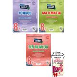 8. Sınıf LGS Check-Et Türkçe Matematik Fen Bilimleri Tekrar Testleri Okyanus Yayınları