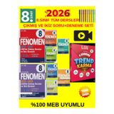 8.Sınıf Lgs Çıkmış Sorular Ve İkiz Sorular Seti Tüm Dersler Trend Karma 4 Deneme Kalem