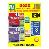 8.Sınıf Lgs Çıkmış Ve İkiz Sorular Seti 6 Kitap Editör Lgs Deneme Sınavı Kalem Seti 2026 Lgs